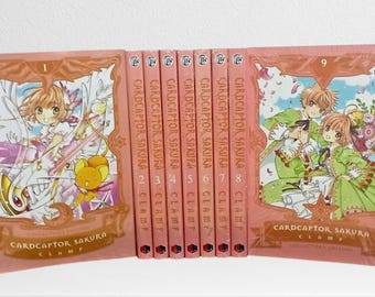 Cardcaptor Sakura CLAMP English Manga Volume 1-9(END) Full Set New