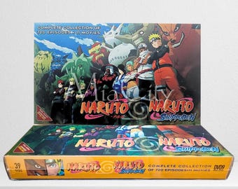 Naruto+Shippuden+Complete DVD 1-720 Episodes & 11 Movies [English Dub]
