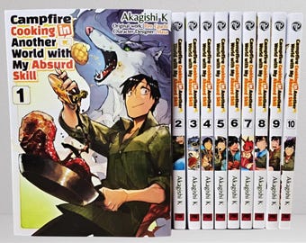 Campfire Cooking in Another World with My Absurd Skill Manga Volume 1-10 English Version Full Set EXPRESS