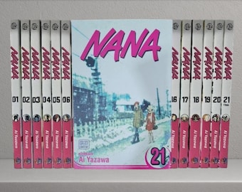 NANA (vol. 1-21) Manga Complete Set English Version Comic Book
