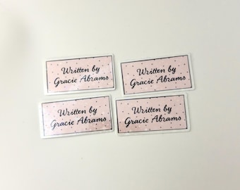 Gracie Abrams Glitter Sticker Written by Gracie