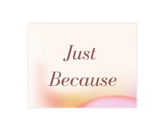 Tarjetas Just Because - Donación enviada a SandyHookPromise.org a partir del 25/2/26 0 dólares