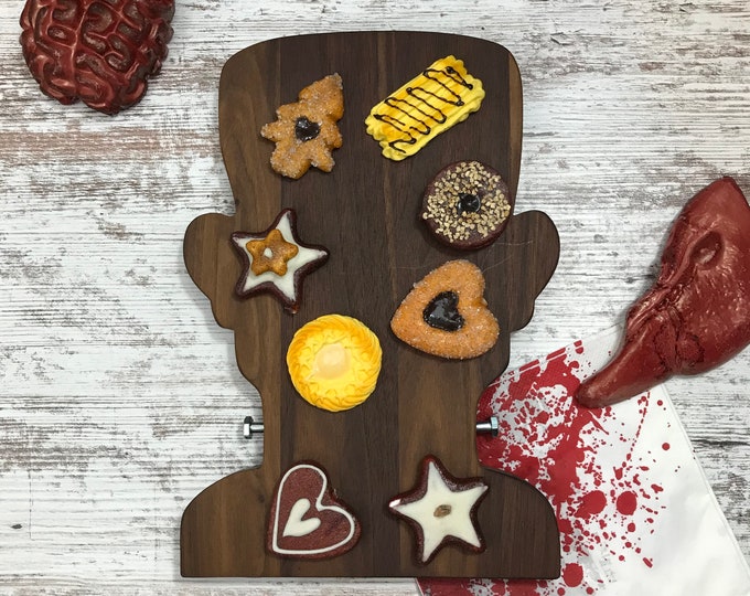 Featured listing image: Halloween Frankenstein Ghoulishly Fun and Useful  Cutting/Serving and Cheese Board