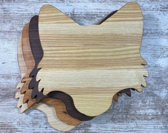 Fox multi use board for cutting and serving. Many to choose from. Unique cheese charcuterie board