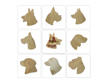 Dog breed cheese boards