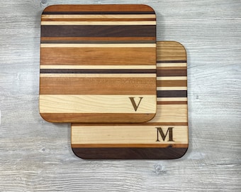 Meat and vegetable double sided multi-wood Cutting Board