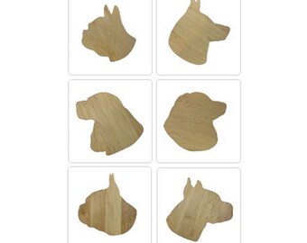 Dog breed cheese boards