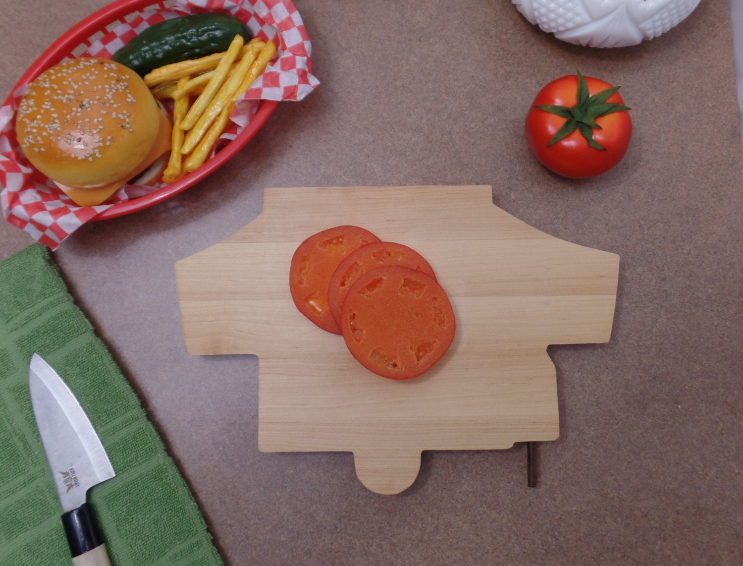 Cutting Board Pop Up camper. Perfect for your RV !!! Hand made and made to  be used