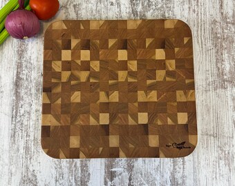Unique Chaos Cherry butcher block cutting board