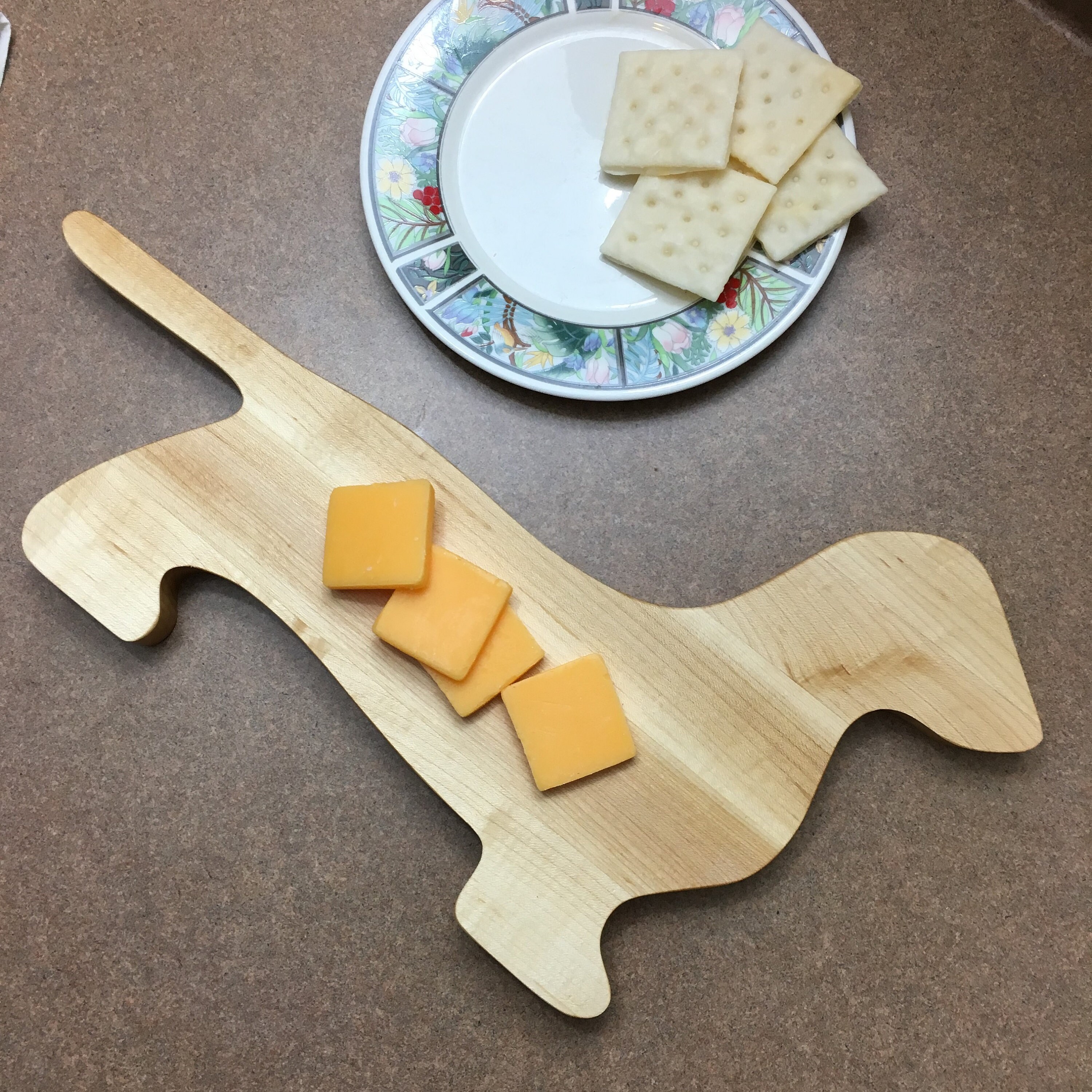 Dachshund Cheese Board, Gift Box available, great gift for any wiener