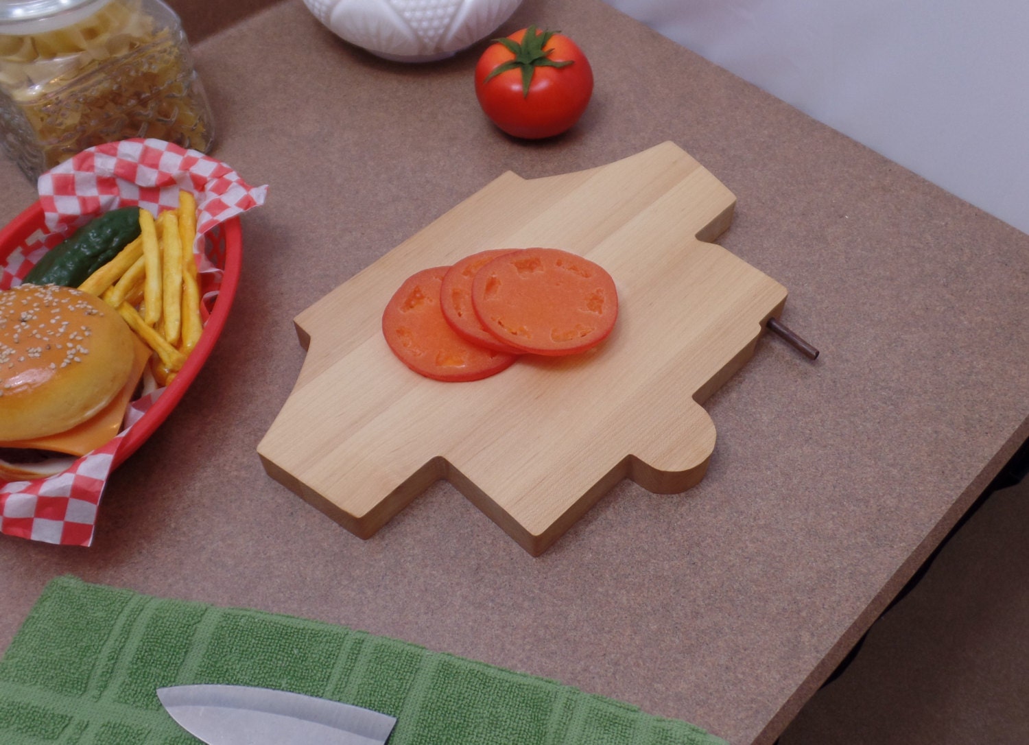 Cutting Board Pop Up camper. Perfect for your RV !!! Hand made and made to  be used