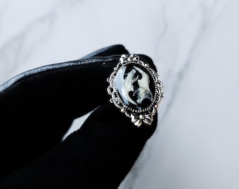 Bone Ring | Real Bone Jewelry | Gothic Ring | Oddity Rings | Witchy Ring