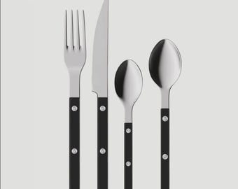 Boda Buffe Modernist Cutlery Stainless Steel, by Signe Persson