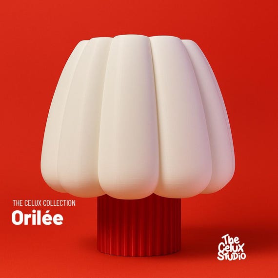 Orilée – Modern and Stylish Table Lamp | 3D Printable STL File