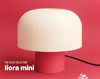 Liora Mini – 有機的なフォルムの3Dプリントランプ | アンビエント照明STL