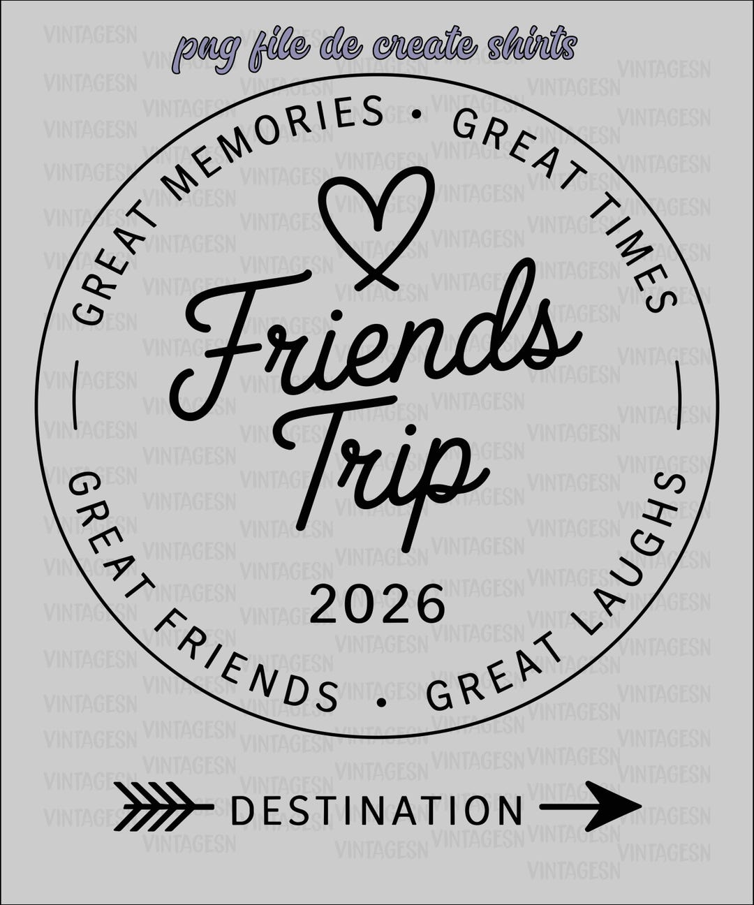 Friends Trip 2026 Shirt Matching Vacation Graphic Tee Etsy Il Binb 