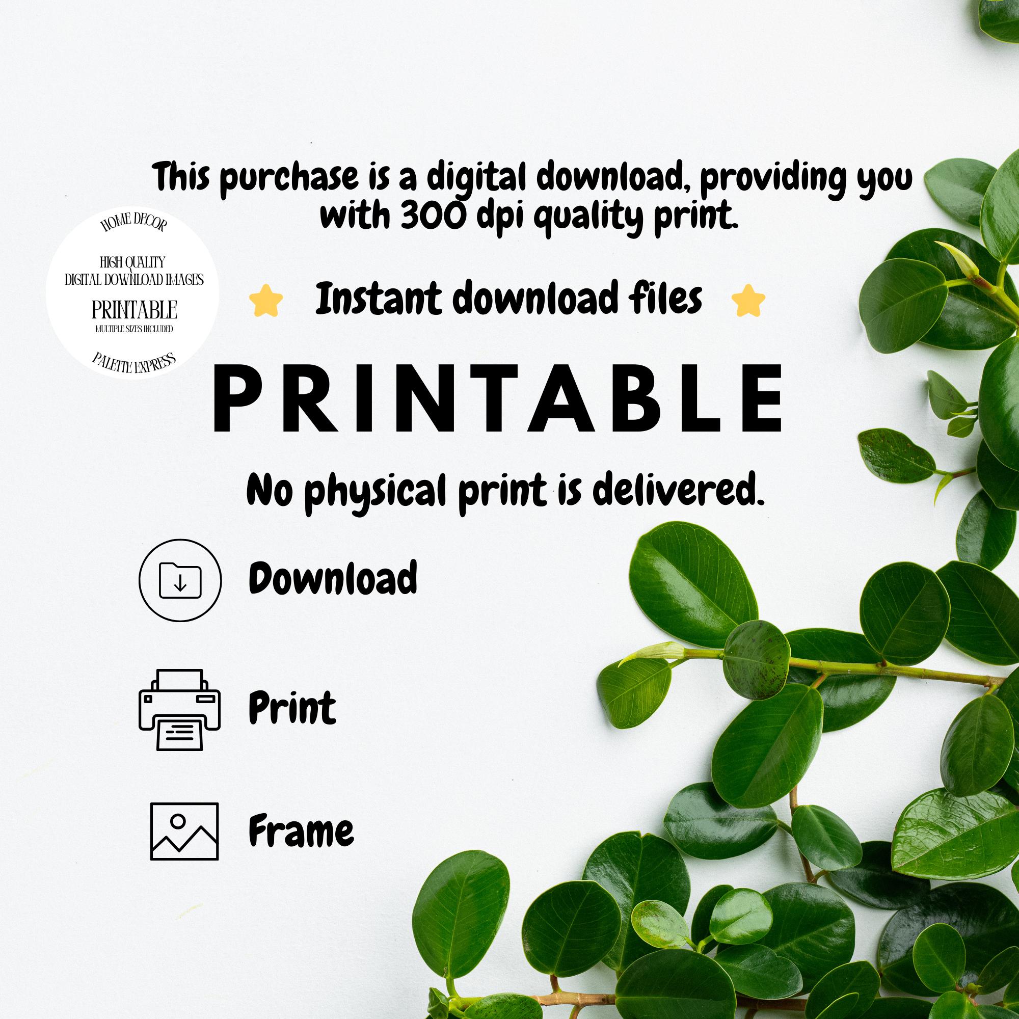 Botanical Print Set of 3 – Minimalist Green Nature Wall Art Bundle ...