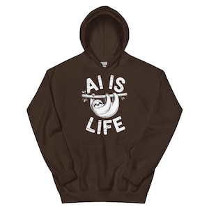 ai is life "the idle algorithm" | Unisex Hoodie