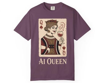 Ai Queen "DATA DECK DECORUM"| Grafisch shirt Ai Clothing