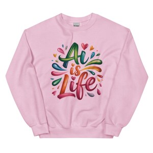 ai is life "kinetic code apparel" / Felpa unisex