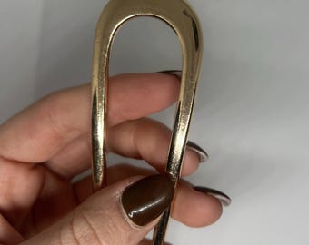 Thin Classique Metal French Hair Pin