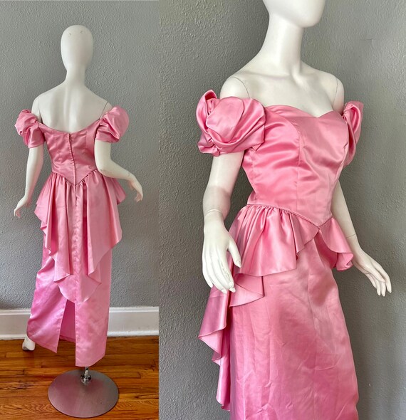Vintage satin pink barbiecore - Gem