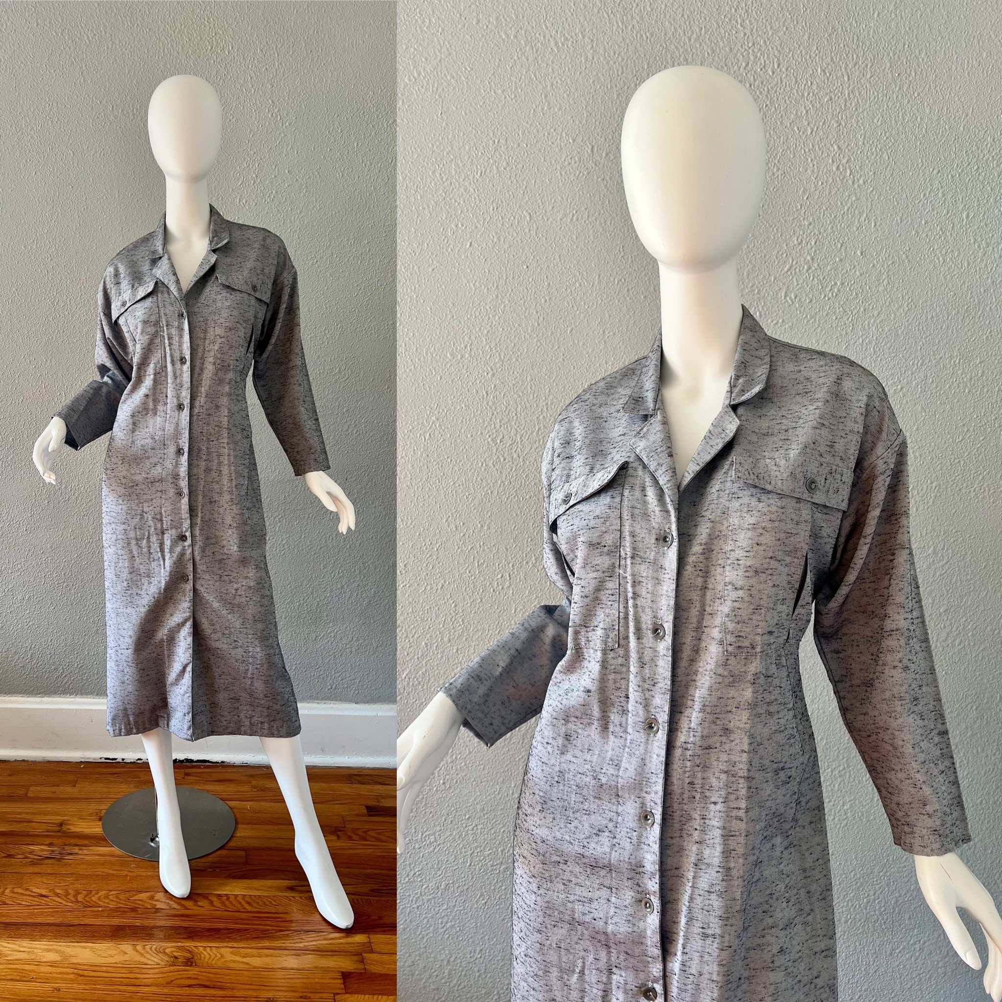 Robe Merona Taille 8 Noir Fleurie - Genoux, Sans Manches, Occasion Très Bon état