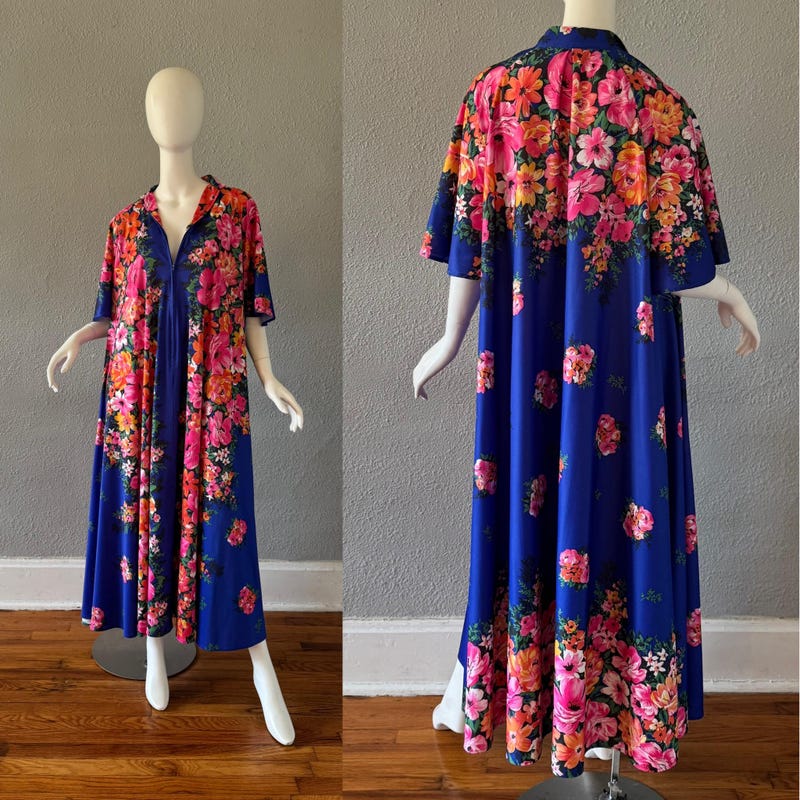 Mamoo Robe Moo Moo Night Gown - Etsy