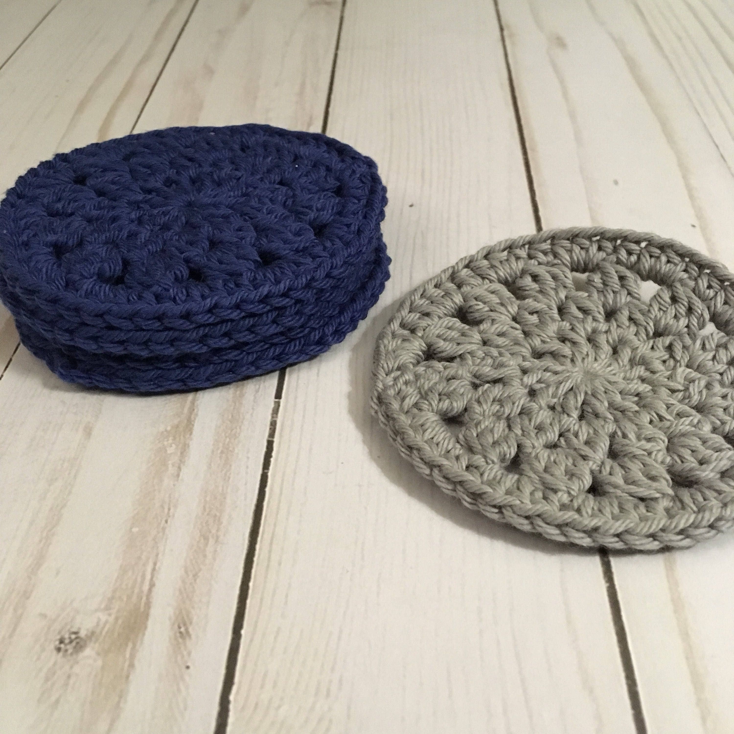 Coaster Set 100 Cotton Crochet Coasters