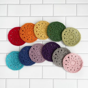 Coaster Set - 100% Cotton - Crochet - Coasters