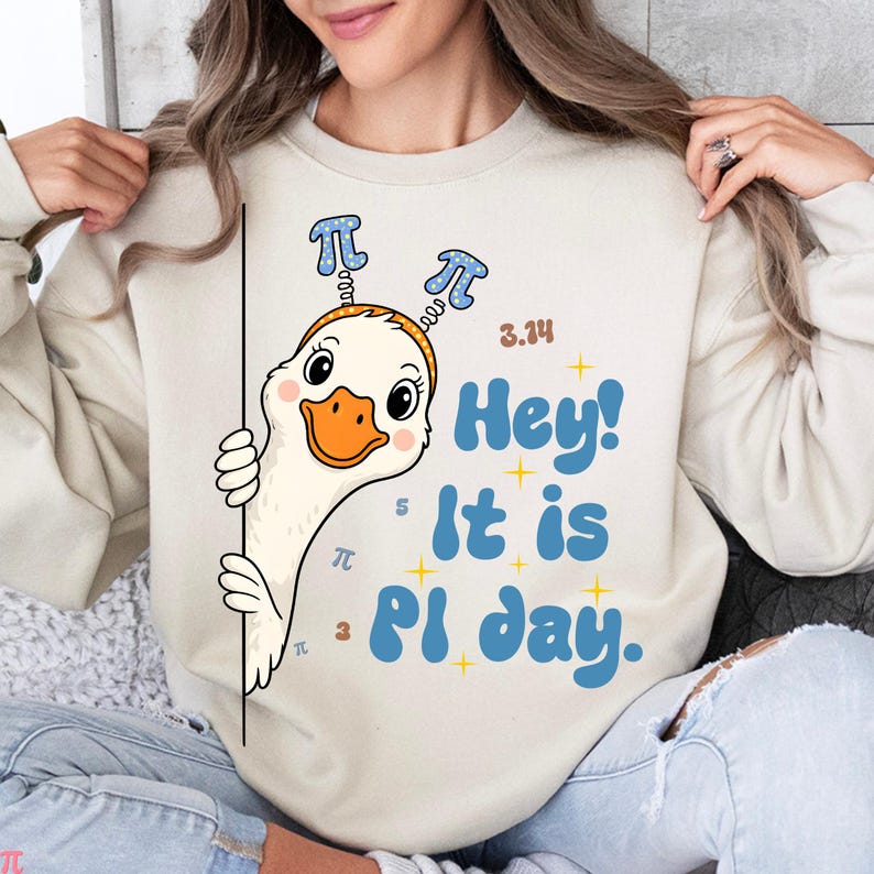 Pi Day Teacher PNG, Goose Math Design, March 14 Pi Day Outfit, Math ...