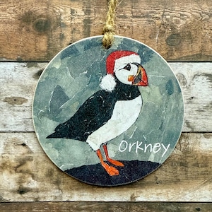 Orkney Puffin Decoration