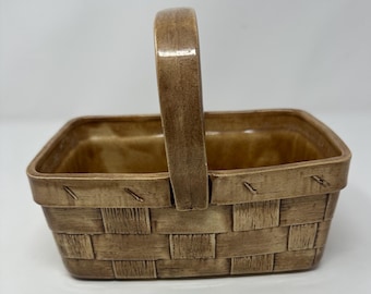 Vintage Ceramic Basket