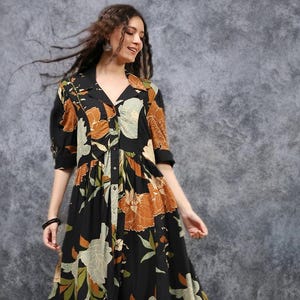 summer dress for women knee length Knee Length Cotton Casual Cute Summer Dress For Women XS main image 0