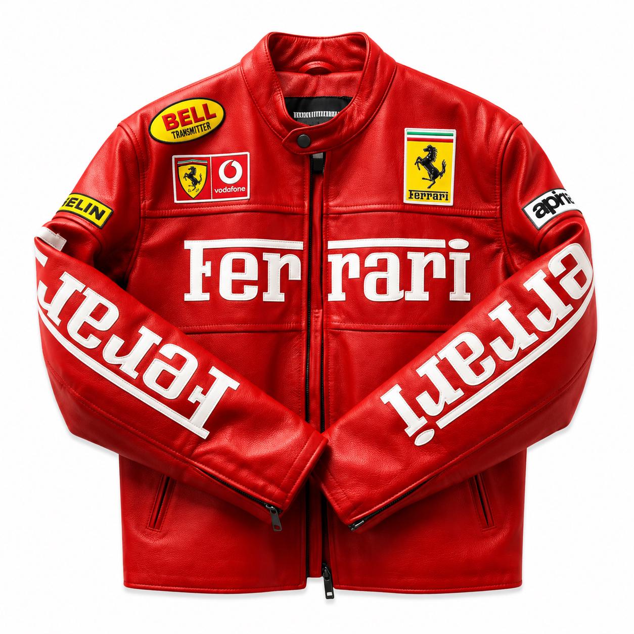 Ferrari jacket leather - Etsy 日本