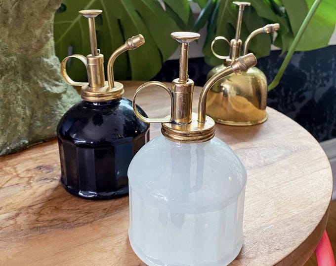 Featured listing image: White Brass & Glass Mister