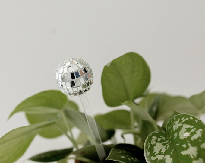 Featured listing image: Disco Ball Plant Stick