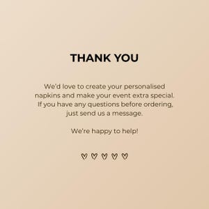 Engagement Napkins | We Are Engaged | Personalized Paper Wedding Napkins, Custom Cocktail or Luncheon Napkins for Engagement Party & Event