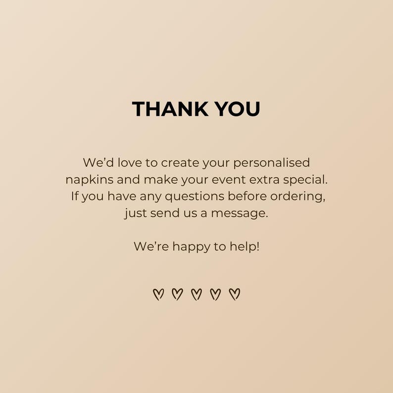 Engagement Napkins | We Are Engaged | Personalized Paper Wedding Napkins, Custom Cocktail or Luncheon Napkins for Engagement Party & Event