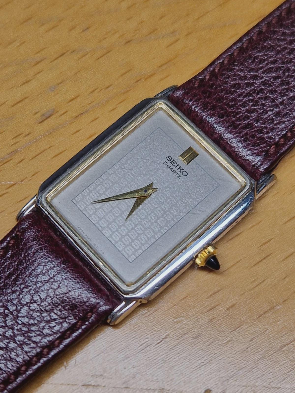 SEIKO TANK Vintage Watch (ref. 9020-5020, Caliber 9020A)- 1983s - Etsy