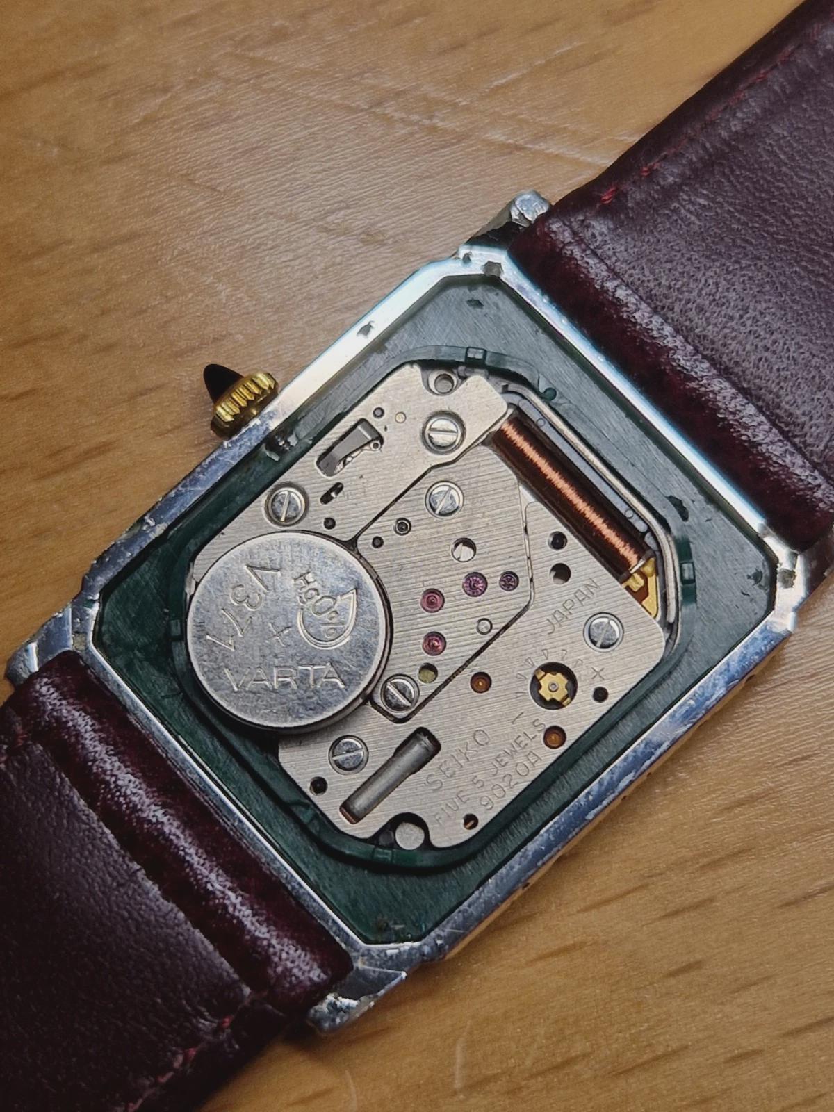 SEIKO TANK Vintage Watch (ref. 9020-5020, Caliber 9020A)- 1983s - Etsy