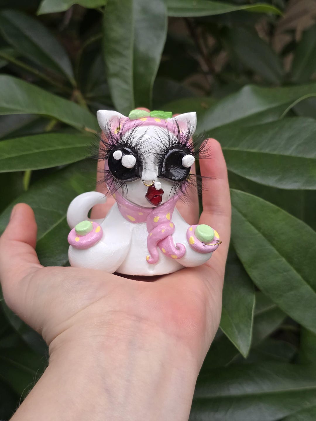 Polymer Clay Alien Kitty Creation - Weird, Cute & Quirky Sculpture ...