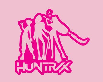 Kpop Demon Hunters PNG SVG, Kpop Idol Group Shirt, Huntrix png design, Saja Boys Girls Bands Png, Huntrix fans,Digital Download