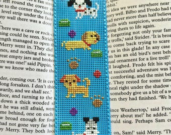 Cross Stitch Bookmark Dog Pattern pdf