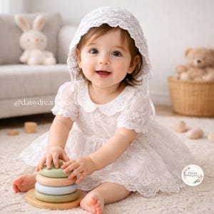 White Infant Vintage Dress - Etsy White Infant Vintage Dress - Etsy