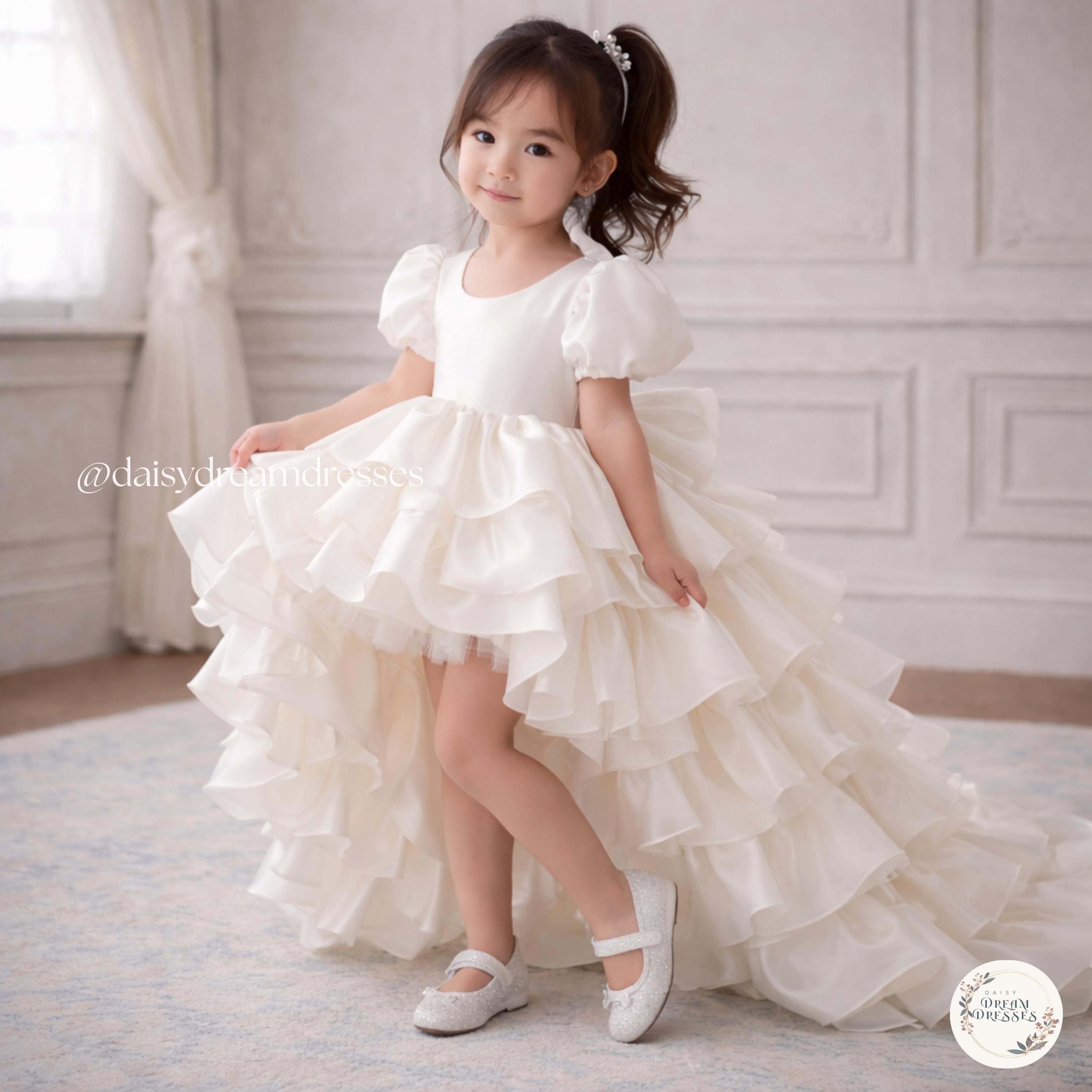 12 18 Month Ivory Flower Girl Dress - Etsy