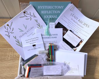 Hysterectomy Preparation and Recovery Gift Box | Surgery Care Package for Women