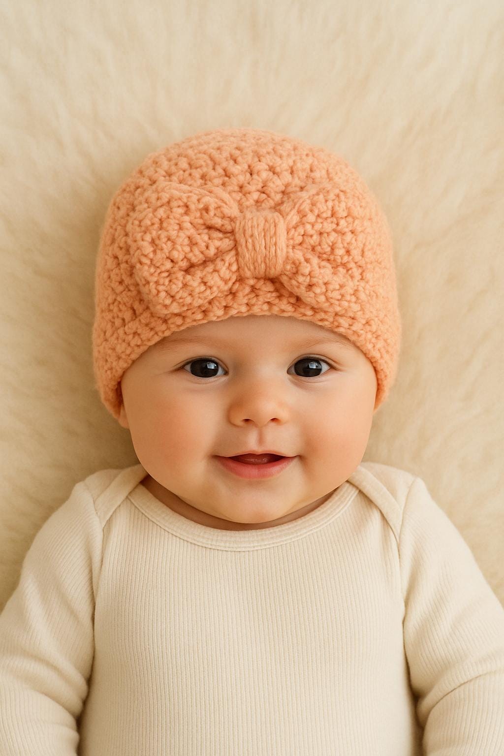 Baby bonnet - Bergère de France