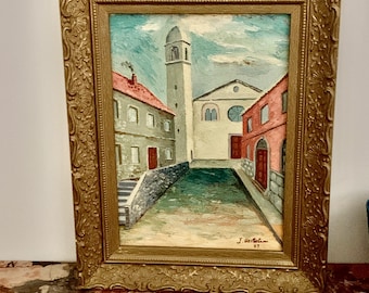 La iglesia del pueblo, de John Bertolini