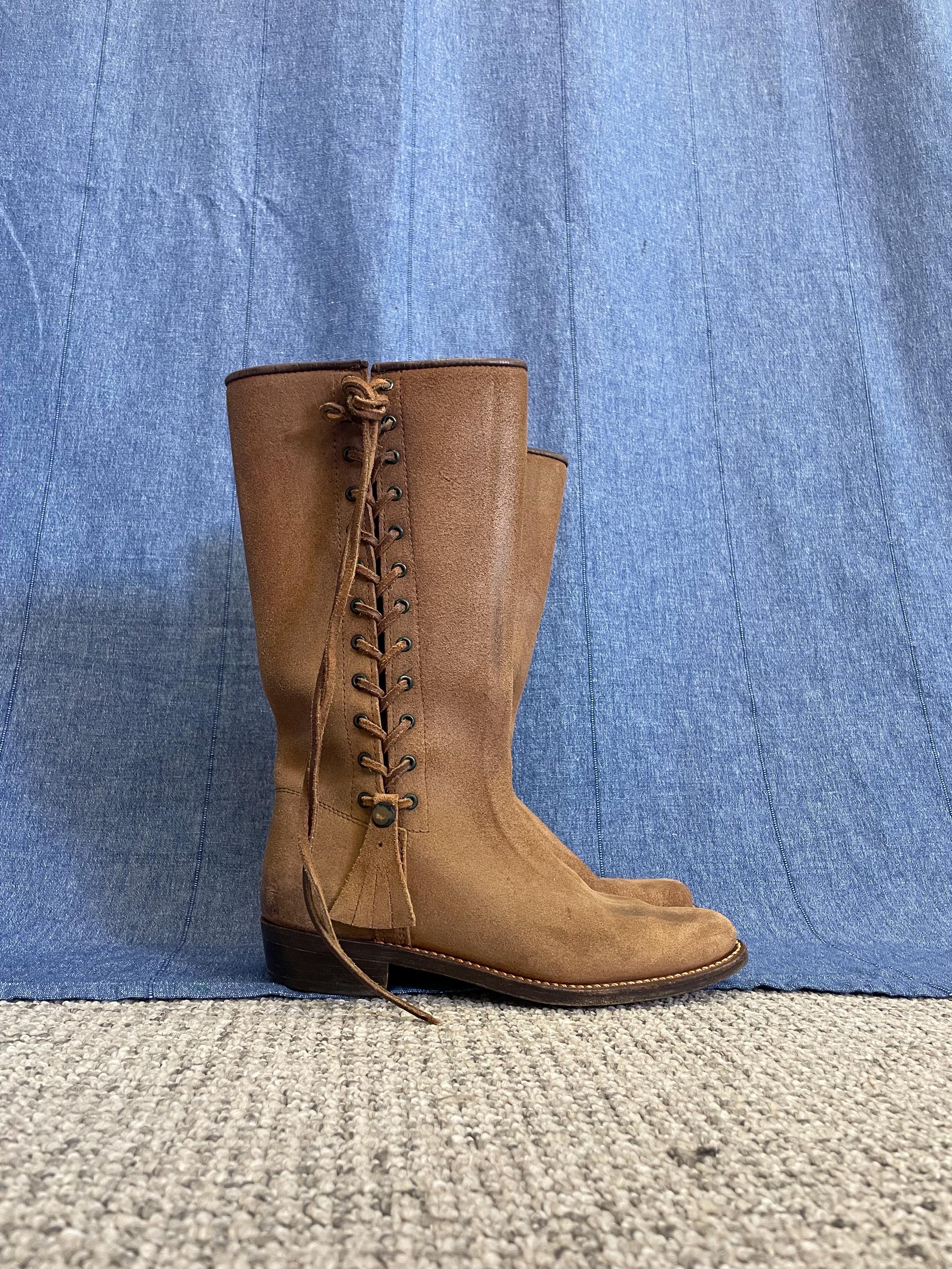 Portuguese Boots Suede - Etsy